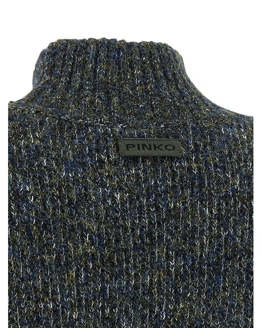 Pinko 'mirror Image' Turtleneck -trui in het Black