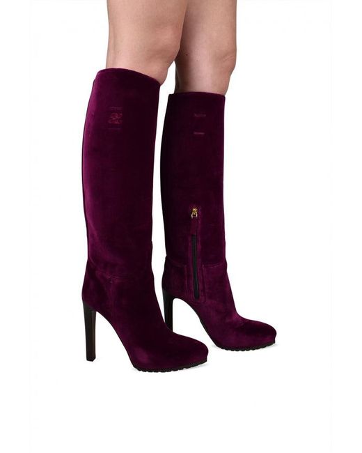 Ralph Lauren Purple Remmy Boots