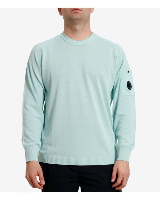 C P Company Blue Sweaters