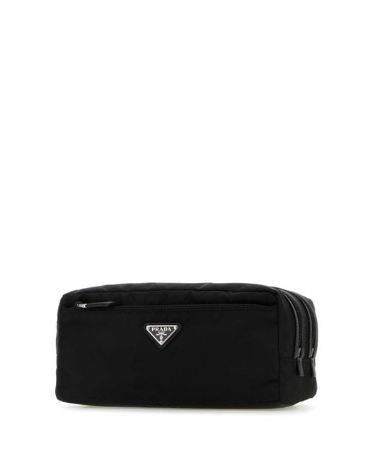 Prada Black Re Nylon Beauty Case
