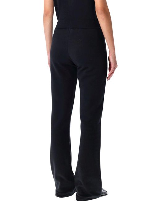 Coperni Black Low-Waist Organic Cotton Jogging Pants