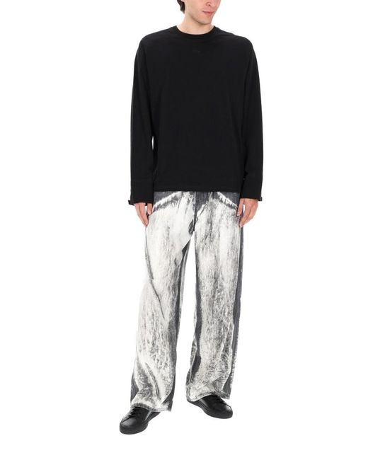 DIESEL Gray High Rise Jeans