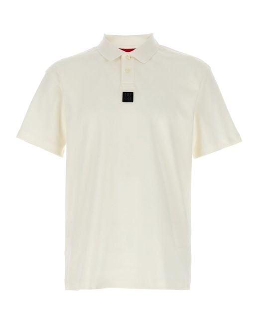 Boss White 'Deabono' Polo Shirt