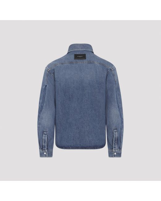 Givenchy Klassiek Overhemd Van in het Blue voor heren