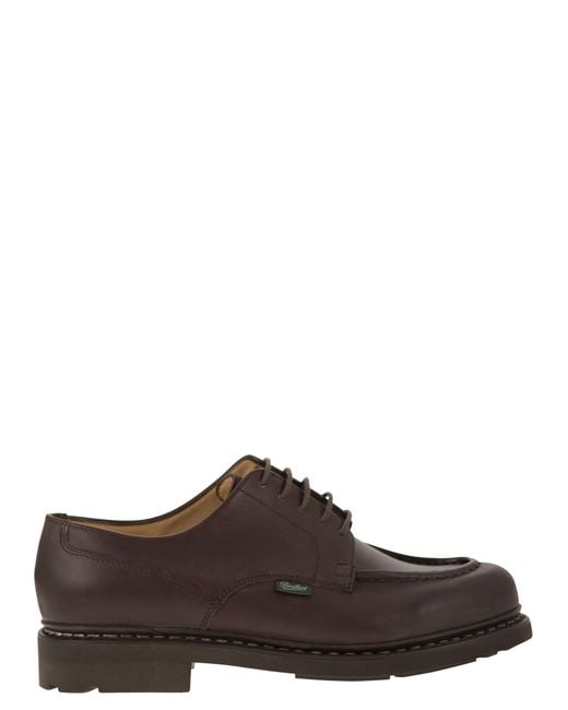 Paraboot Brown Chambord Derby mit Tablett