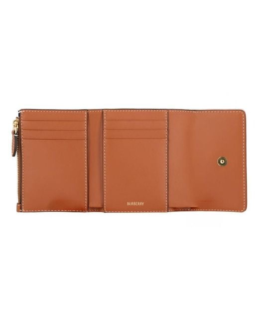 Burberry Natural Trendy Mini Wallet For