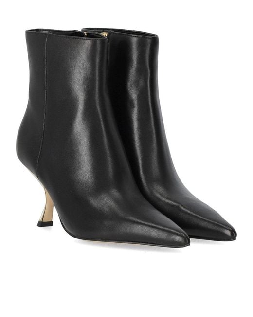 Michael Kors Black Luna Heeled Ankle Boot for men