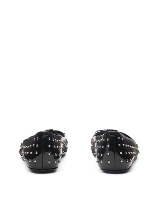 Marc Jacobs Black The Kat Ballerina
