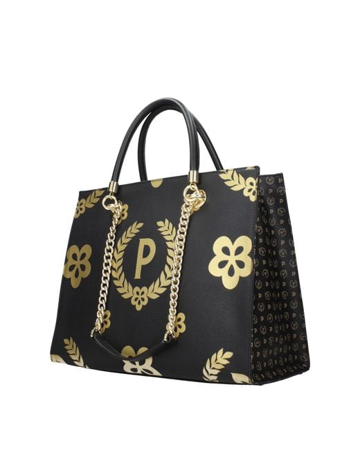 Pollini Black Shoulder Bags Pvc