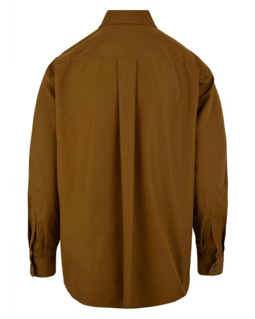 Aspesi Shirts Bruin in het Brown