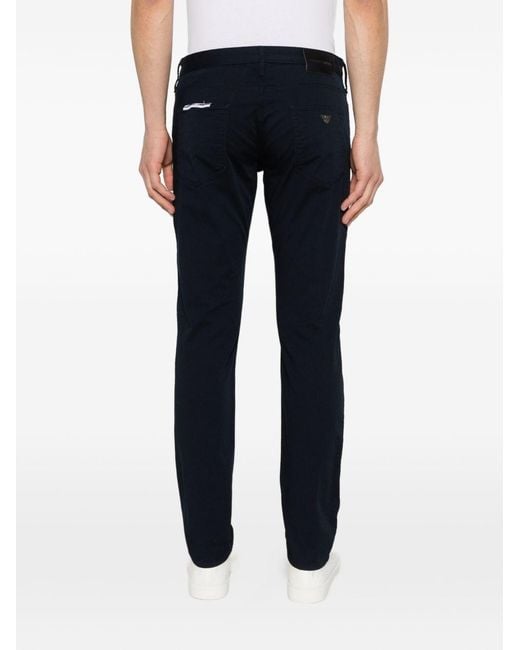 Emporio Armani Blue Denim Cotton Jeans for men