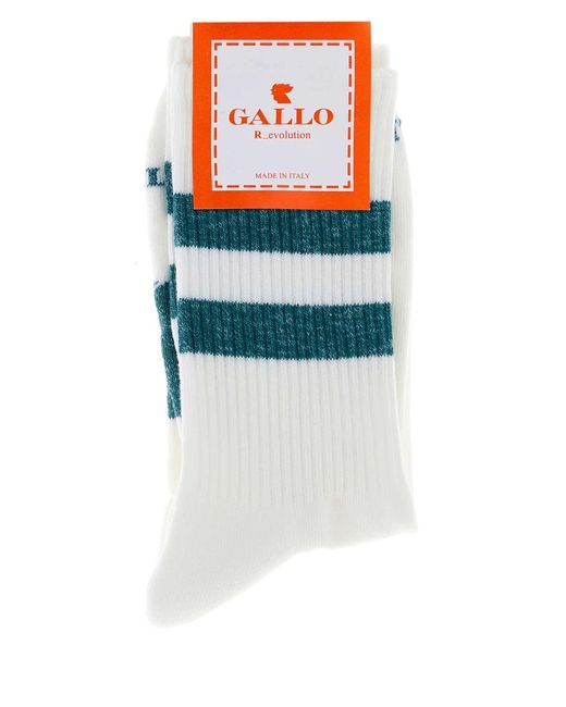 Gallo Blue Calza Mezza Alzetta for men