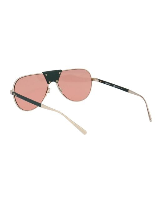 Ferragamo Pink Sunglasses
