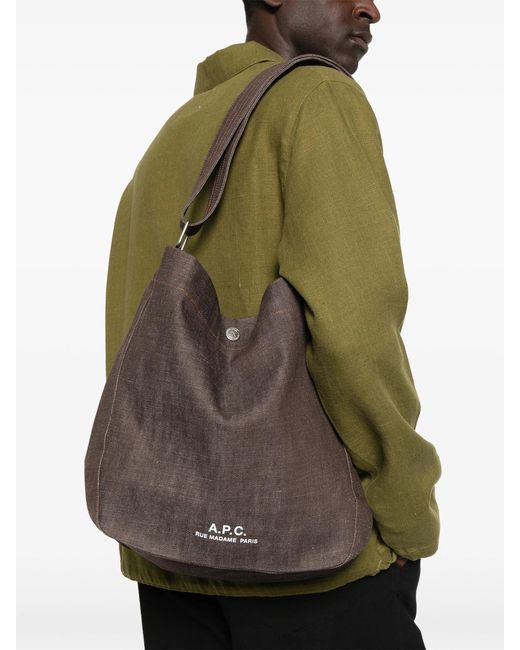 A.P.C. Black Besace Journal