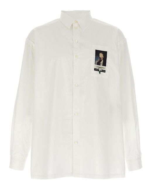 Undercover White 'Uc1 E4411' Shirt