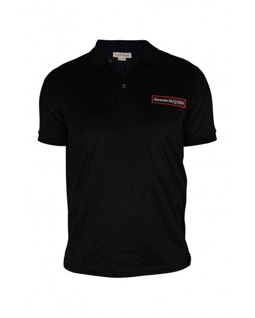 McQueen Alexander Mc Queen Polo in het Black