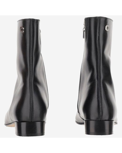 Bottes de cheville en cuir Aiglon 24 CAREL PARIS en coloris Black