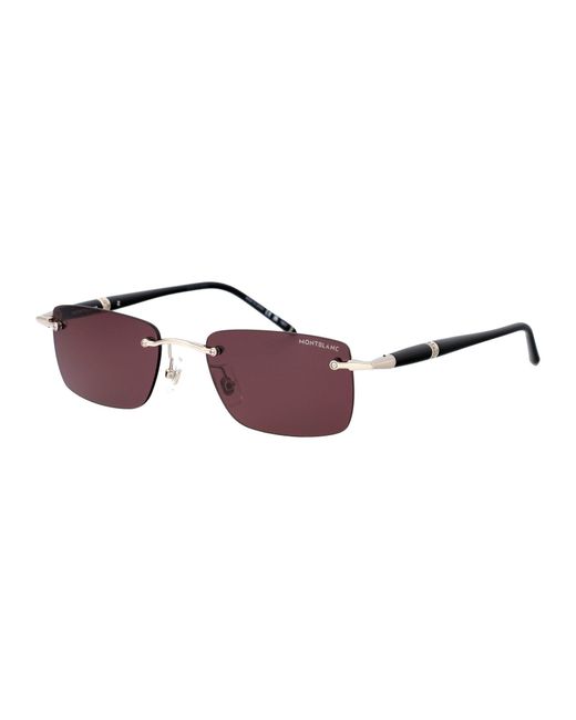 Montblanc Purple Sunglasses