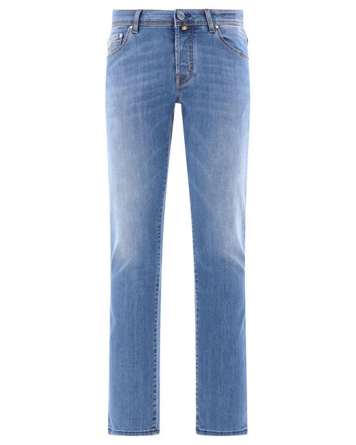 Jacob Cohen "nick Slim" Jeans in het Blue voor heren