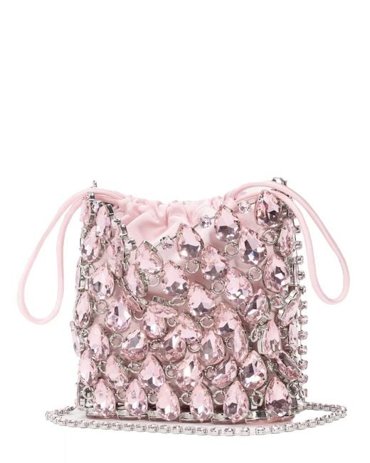 Self-Portrait Pink Elegant Mini Handbag For