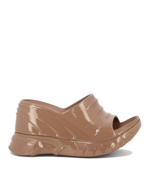 Sandalias de "malvavisco" de Givenchy de color Brown