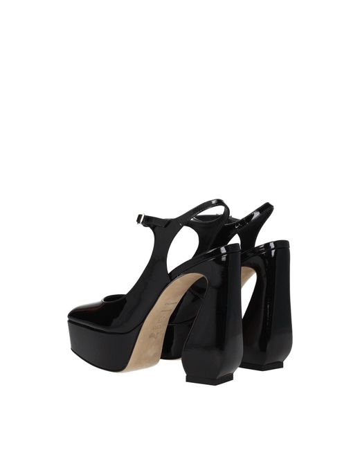 Sergio Rossi Black Sandals Si Rossi Paint for men