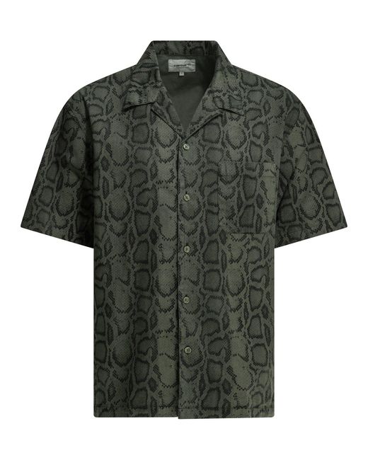 Carhartt Green "Snake Camo" Casual Shirt for men