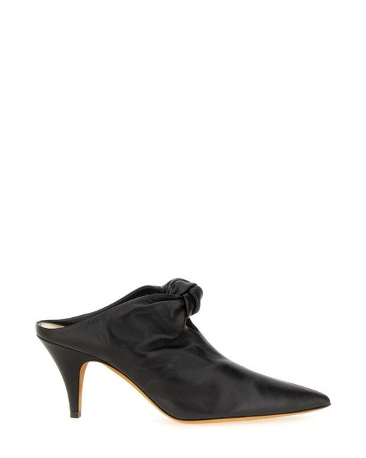Khaite Black Mule The Rowan