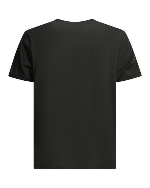 Our Legacy Black "Fallen Angel" Crewneck T-Shirt