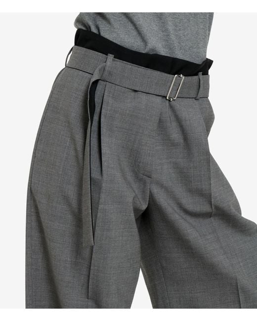 MSGM Gray Hose Grau