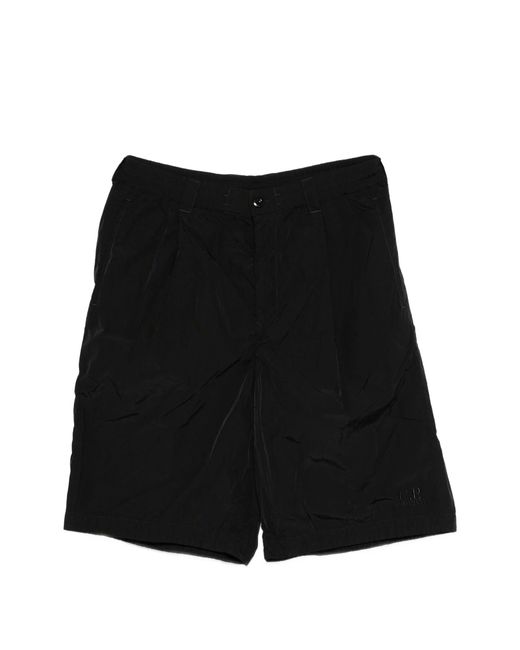 C P Company Black Bermuda Bermuda