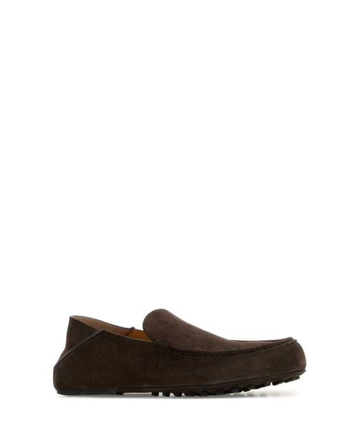 Tod's White Suede Loafers for men