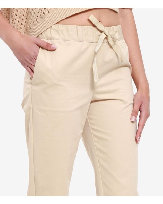 Semicouture Natural Trousers