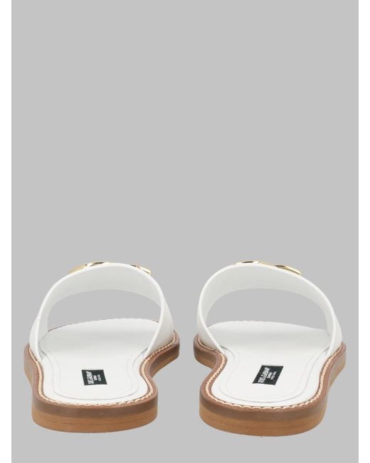 Dolce & Gabbana Metallic Girls' Mini Chic Flats