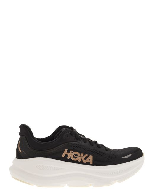 Hoka One One Black Bondi 9 Sneakers