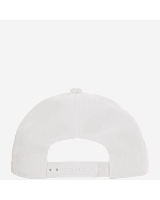 Golden Goose Deluxe Brand White Cotton Baseball Cap With Logo
