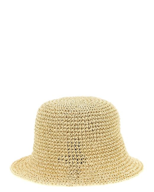 Maison Michel Natural 'Pablo' Hat