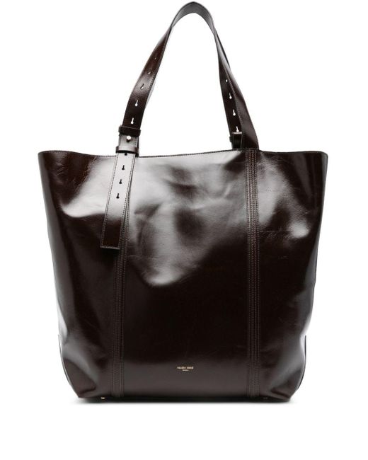 Golden Goose Deluxe Brand Black 24.7 Leather Handbag