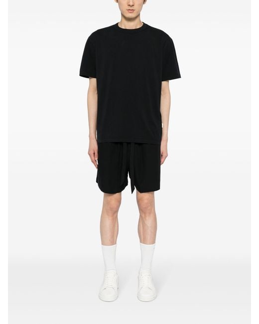 Tekla Black Sleeping T Shirt