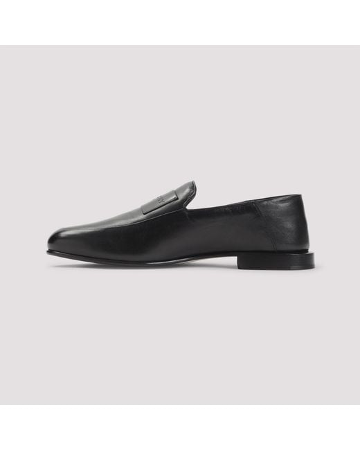 Givenchy Black Lamb Leather Loafers