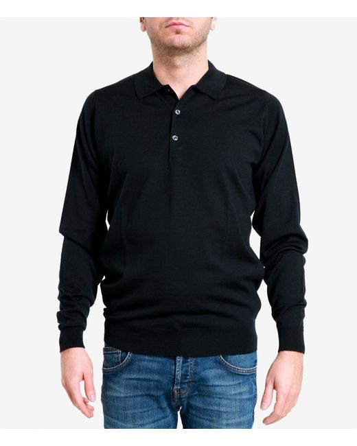 John Smedley Blue T Shirts And Polos for men