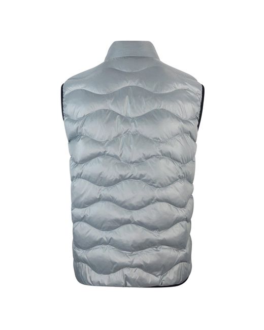 Blauer Gray Smanicato Ad Onde Danny Grigio