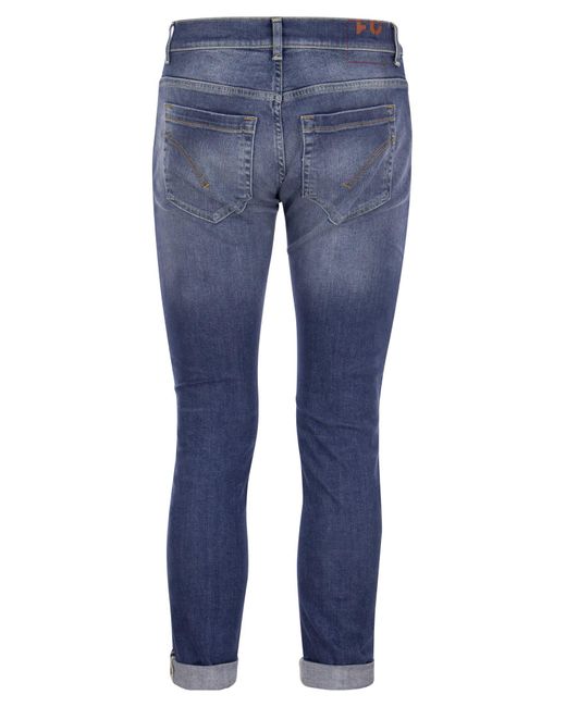 George Five Pocket Jeans Dondup de color Blue