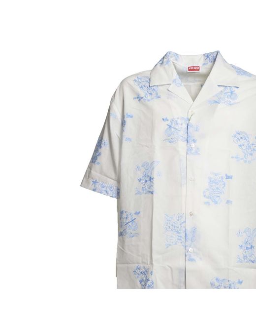 KENZO Shirts in het Blue