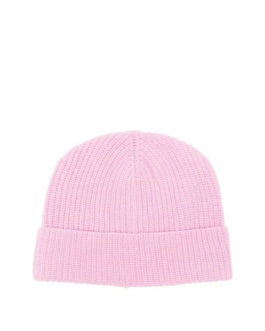 Seven Gauge Pink Beanie for men