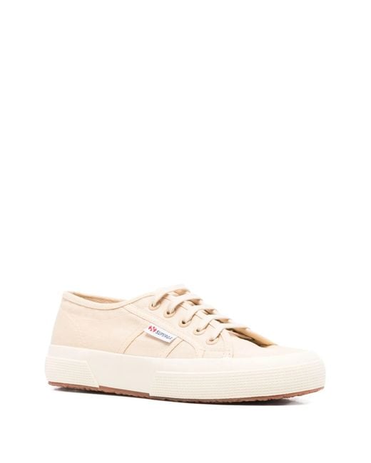 Superga White 2750 Linen