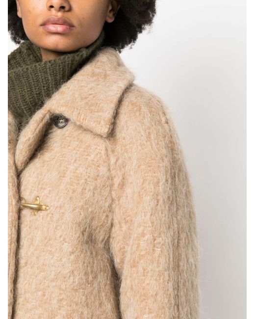 Fay Natural Jacqueline Double-Breasted Coat