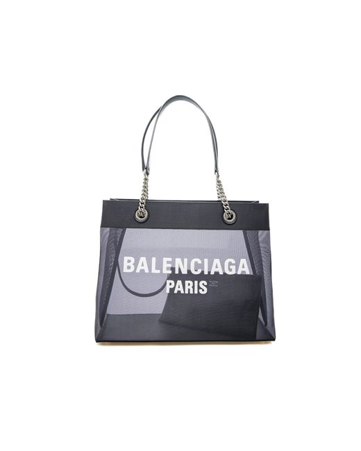 Balenciaga Blue Duty Free Shopper Bag