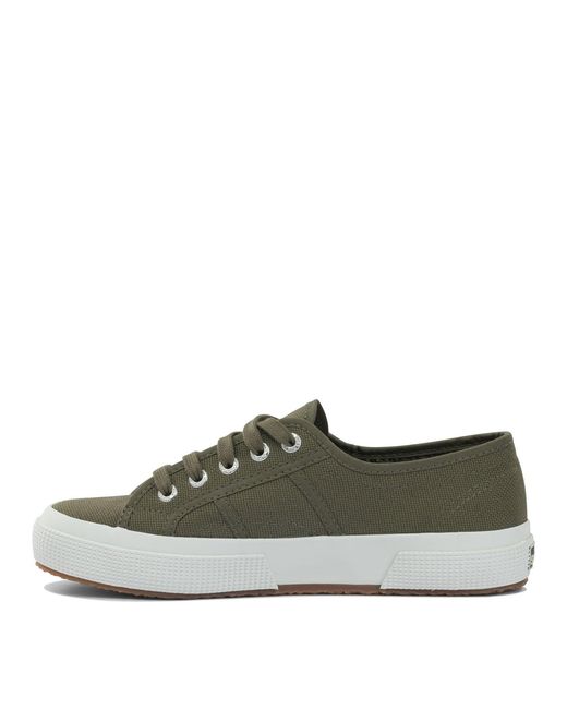 Superga Green Sneakers & Slip-On