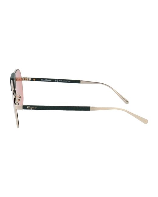 Ferragamo Pink Sunglasses